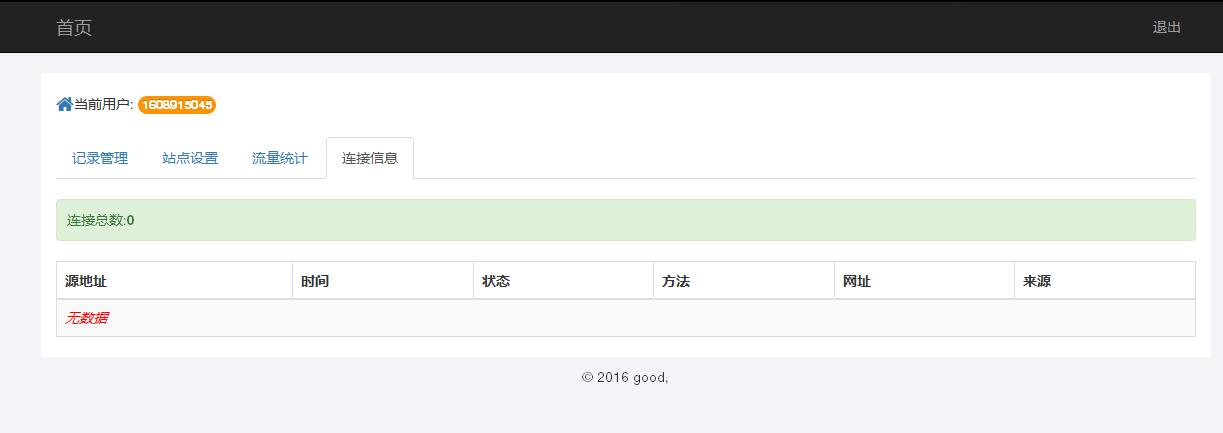 某IDC互聯(lián)網(wǎng)服務(wù)商管理系統(tǒng)--用戶域名記錄管理、站點(diǎn)設(shè)置、流量統(tǒng)計(jì)和連接信息